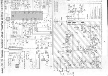 SABA TX91 G ;Chassis schematic circuit diagram